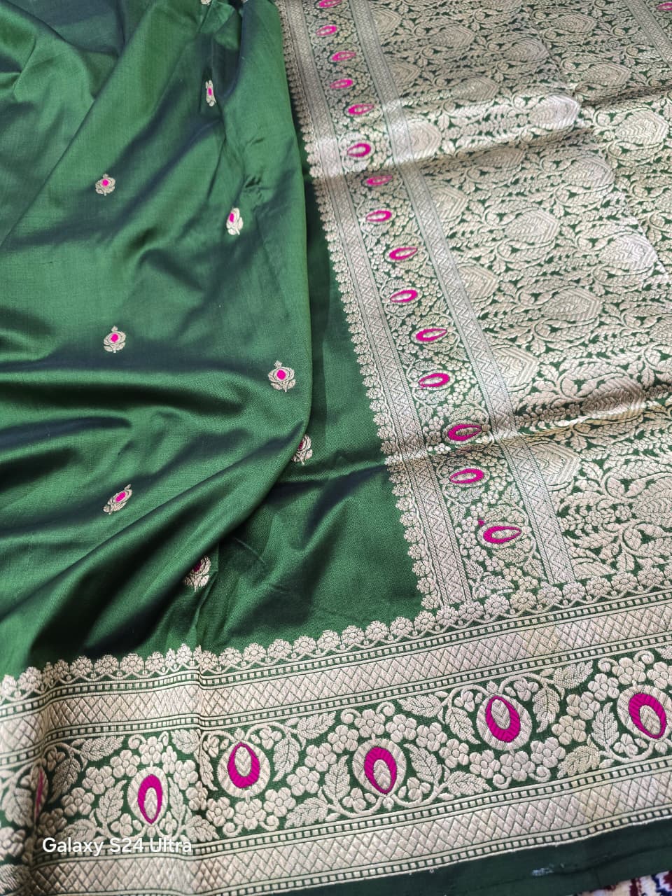 Sridha Silk Meenakari Banarasi Heirloom saree