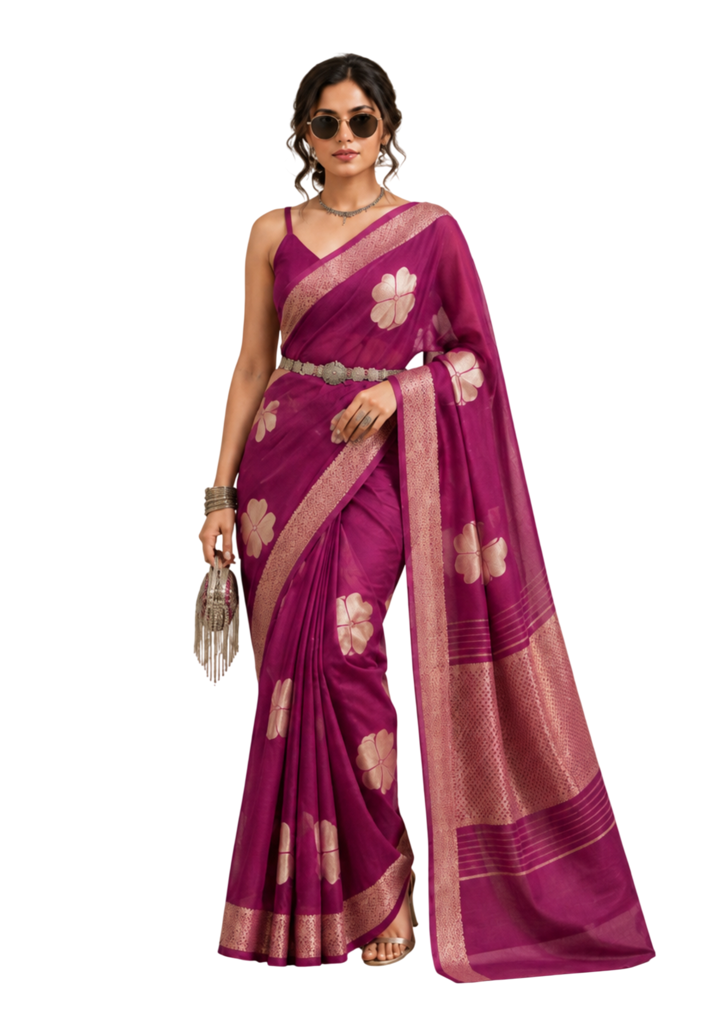Sridha Silk Noor Organza Saree