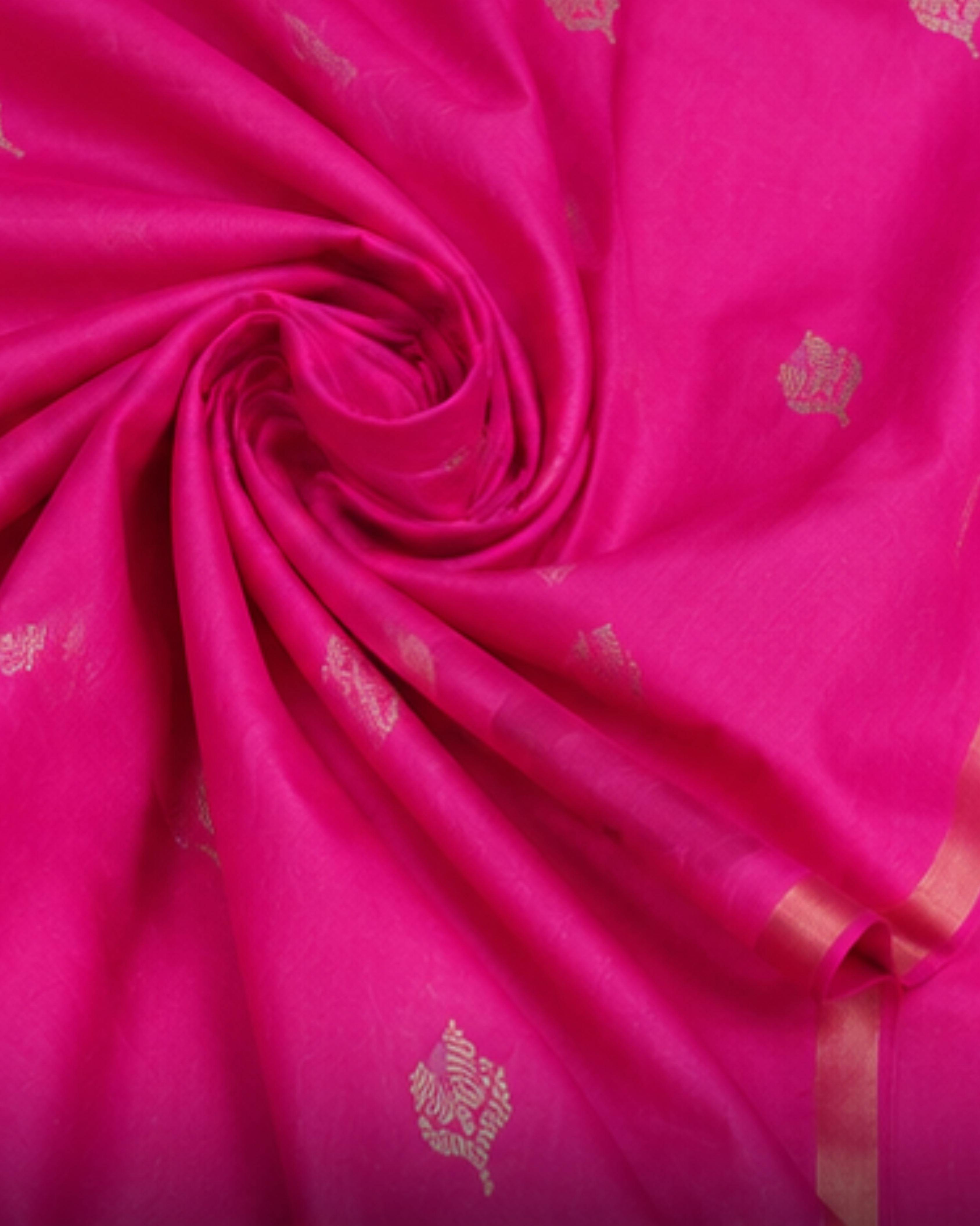 Sridha Silk Rosé Butta Chanderi Saree