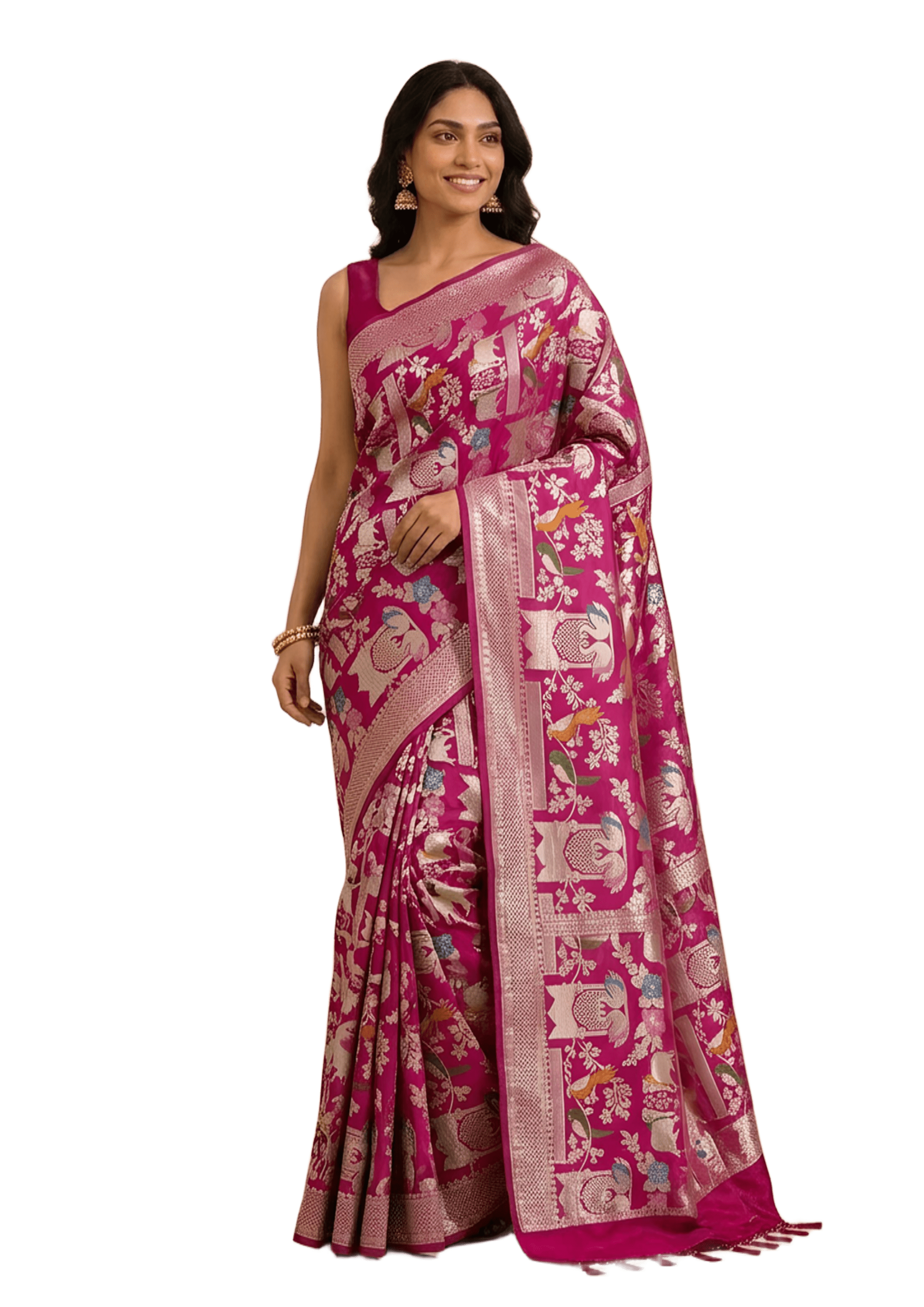 Sridha Silk Kadwa Katan Saree