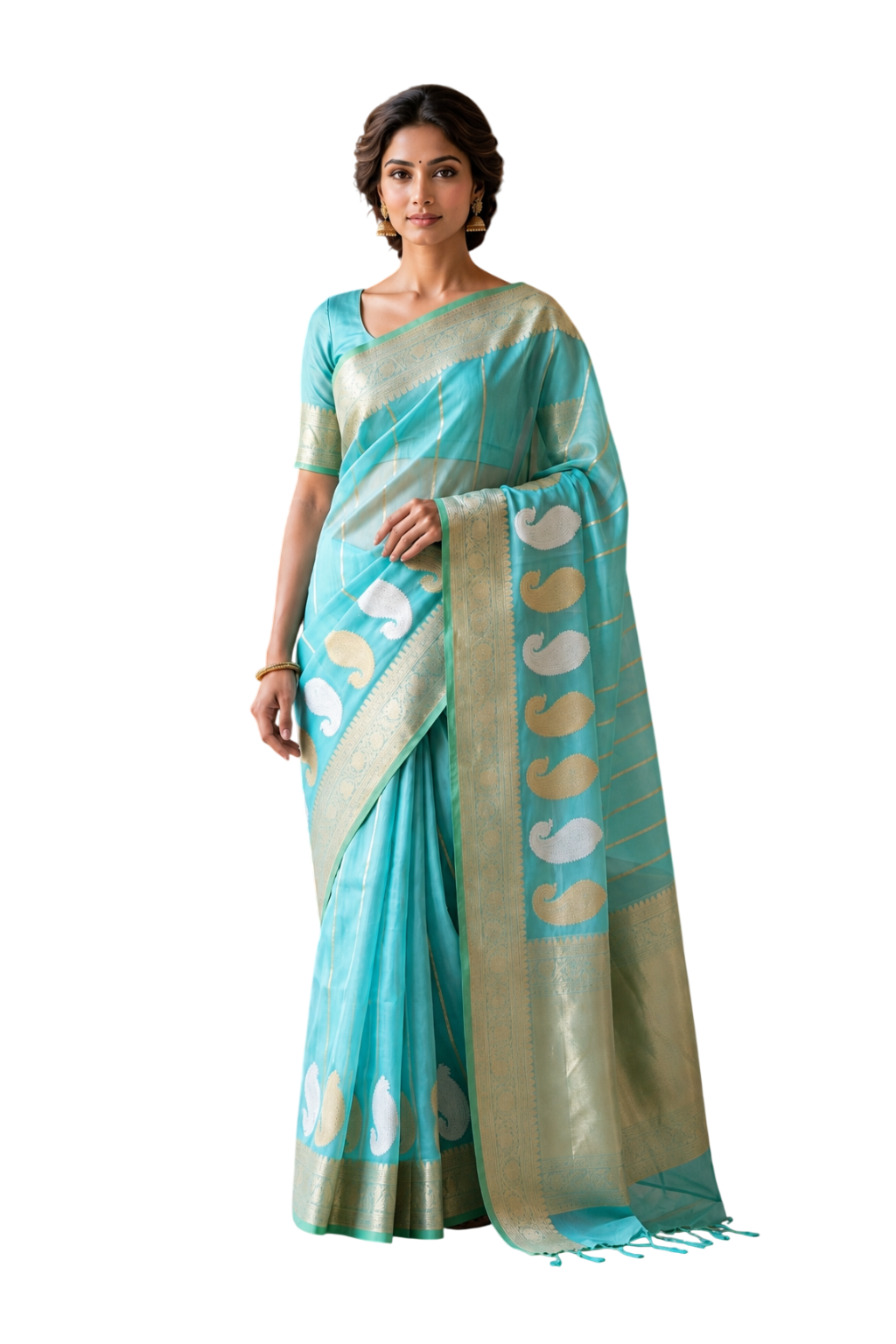 Sridha Silk Ethereal Tissue Organza Saree