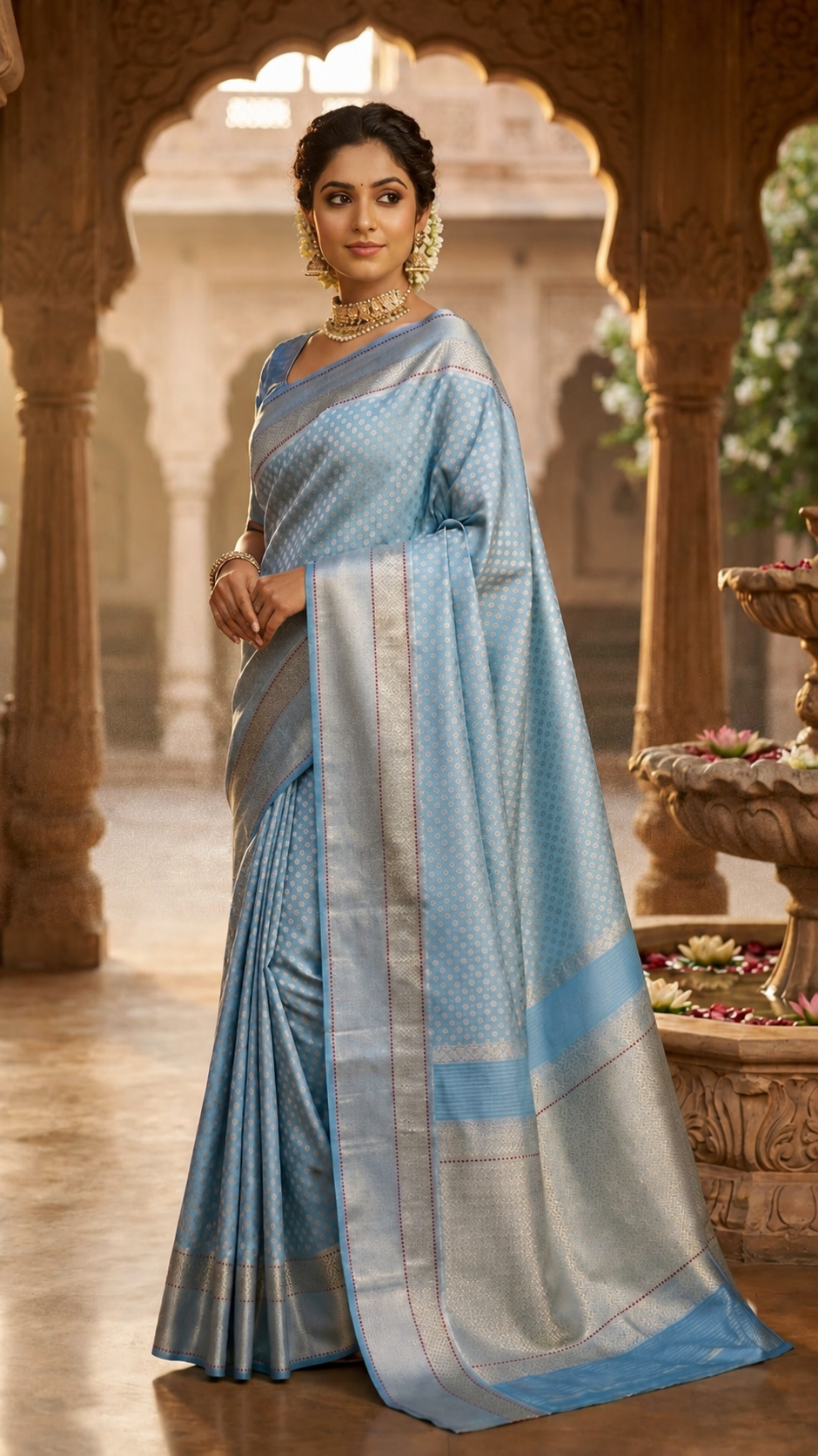 Sridha Silk Royale Katan Saree