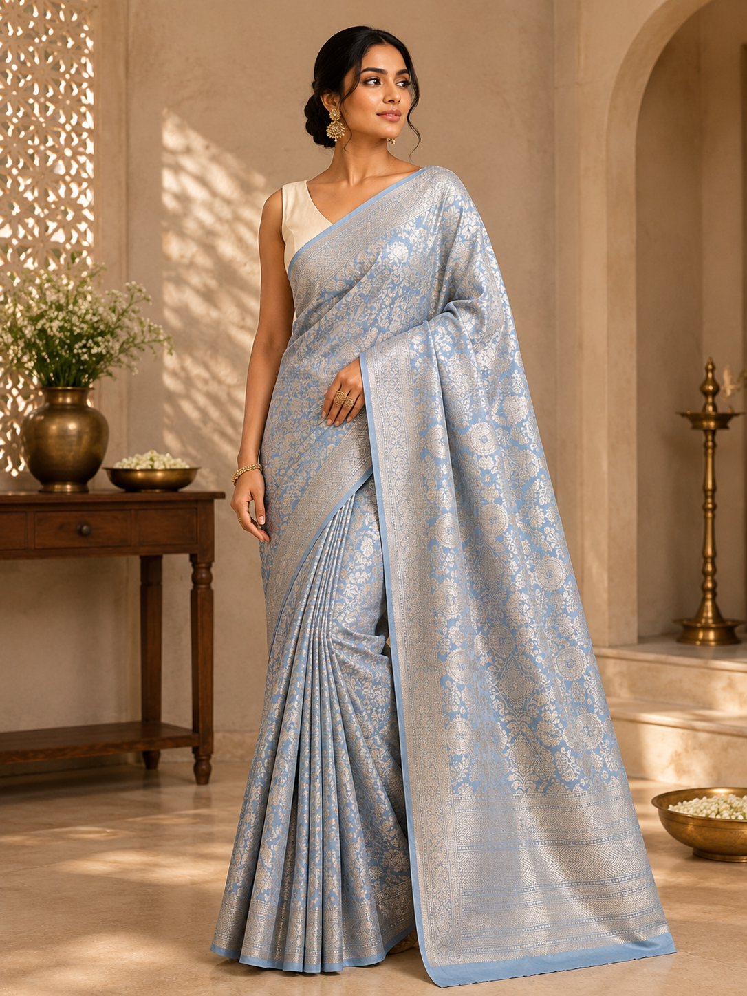 Sridha Silk Pure Katan Royale Saree