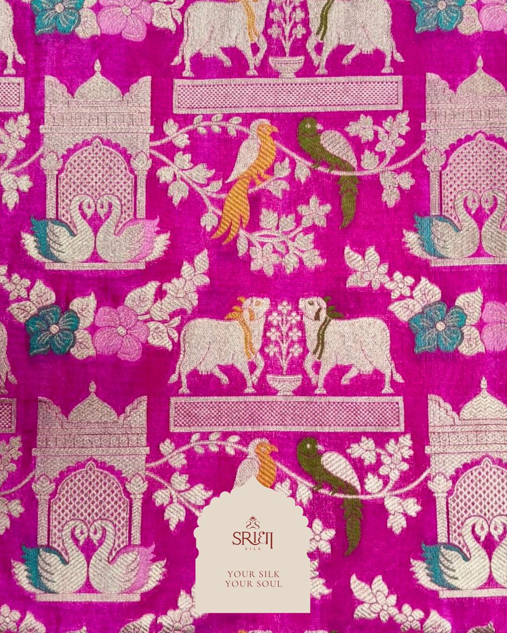 Sridha Silk Kadwa Katan Saree